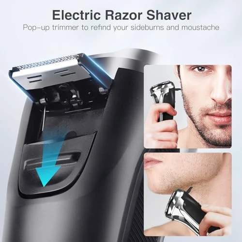 Electric Razor — Nose & Ear Trimmers, YIRISO