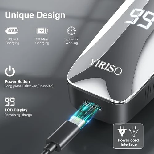 Electric Razor — Nose & Ear Trimmers, YIRISO