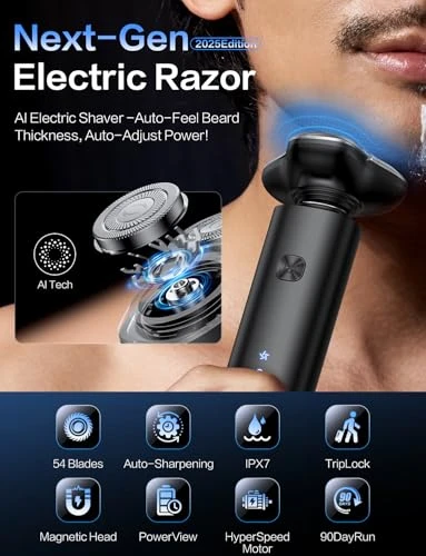 Electric Razor — Rotary, eboboin