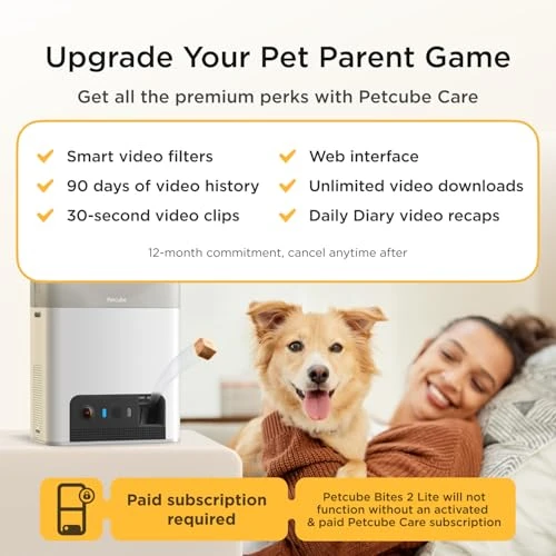 Interactive WiFi Pet Monitoring Camera with Treat Dispenser — Cameras & Monitors, Petcube