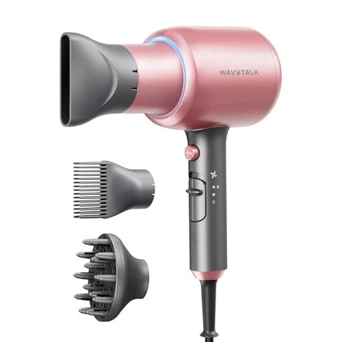 Ionic Hair Dryer with Diffuser — Dryers & Accessories, Wavytalk