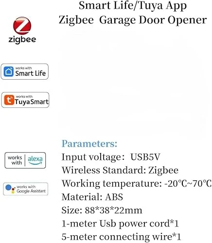 Smart Garage Door Opener Controller — Keypads & Remotes, Huacaoe
