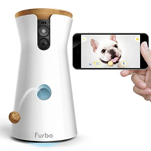 Treat Tossing, Full HD WiFi Pet Camera with 2-Way Audio — Cameras & Monitors, Furbo