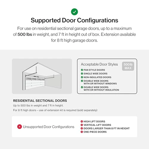 WiFi Smart Garage Door Opener with Wireless Keypad — Opener Systems, Genie