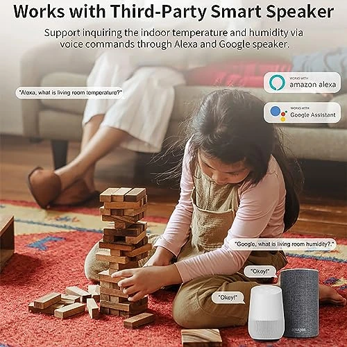 WiFi Thermometer Hygrometer Sensor — Home Climate Control, PHOVOLT