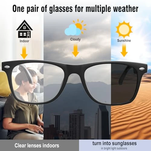 AI Smart Glasses with Chat GPT, Translation, Music Playback, and Hands-Free Calls — Smart Glasses, Giwbeiv