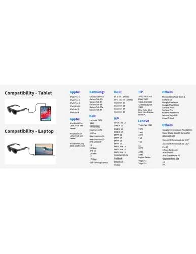 AR Glasses with 201-inch Micro OLED Display — Smart Glasses, TCL