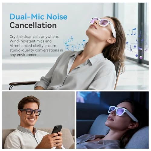 Smart Glasses with Camera and AI Assistant — Smart Glasses, BooaBei