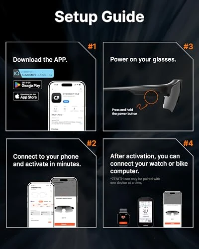 Sports Glasses with HUD Display — Smart Glasses, cybersight
