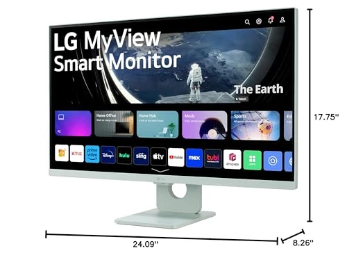 27-Inch Smart Monitor with IPS Display and Built-in Speakers — Display Solutions, LG