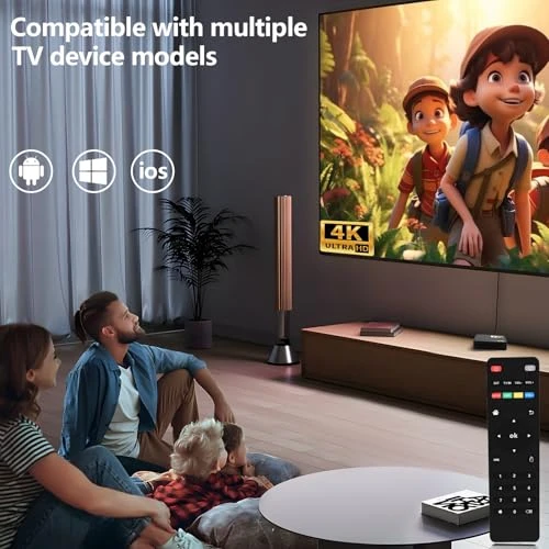 4K+ HD/4K/HDR Streaming Device with Remote, TV Controls, Fast Wi-Fi, and Premium HDMI — Ultra HD Media Players, YFDSPSM