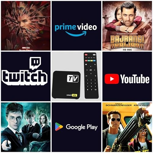 4K+ HD/4K/HDR Streaming Device with Remote, TV Controls, Fast Wi-Fi, and Premium HDMI — Ultra HD Media Players, YFDSPSM