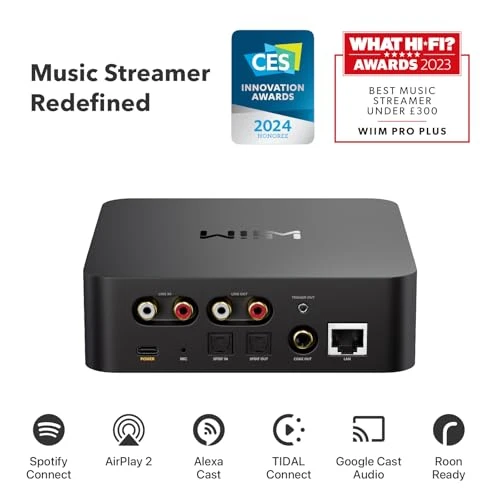 AirPlay 2 Receiver and Multiroom Streamer — Receivers & Adapters, WiiM