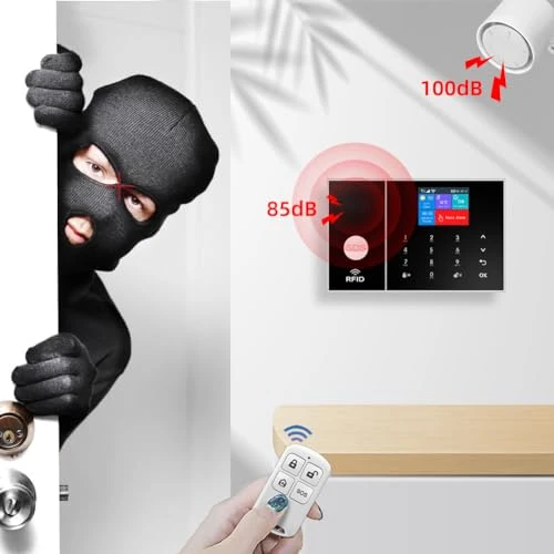 Alarm System for Home Security — Smart Home Security, YBJ