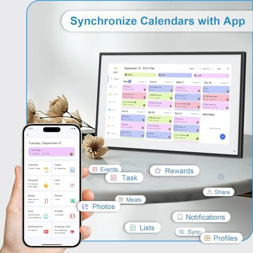 Digital Calendar and Chore Chart — Calendars, BQQJDD