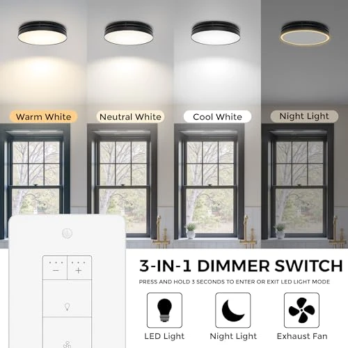 Dimmer Light Switch with Motion-Activated Wall Plate — Light Dimmers, Akicon