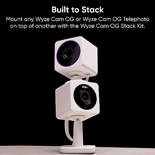 Indoor/Outdoor 1080p Wi-Fi Smart Home Security Camera with Color Night Vision, Motion Detection, 2-Way Audio, Black... — Complete Surveillance Systems, Wyze