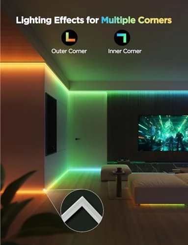 RGBIC LED Strip Lights with Covers — LED Strips, Govee