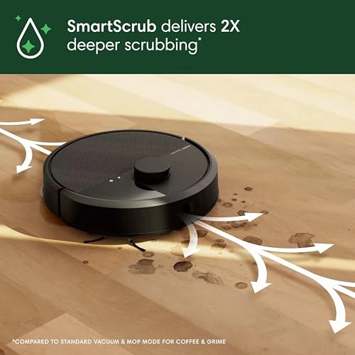 Robot Vacuum & Mop Combo with AutoWash Dock — Smart Cleaning Robots, iRobot