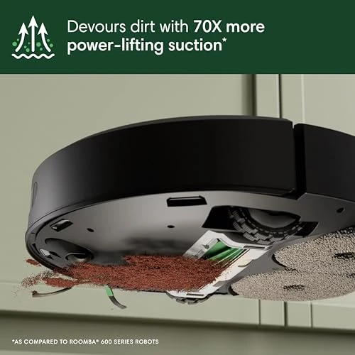 Robot Vacuum & Mop Combo with AutoWash Dock — Smart Cleaning Robots, iRobot