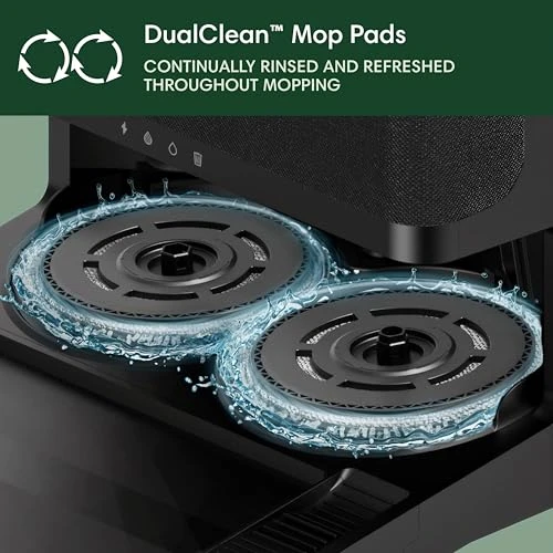 Robot Vacuum & Mop Combo with AutoWash Dock — Smart Cleaning Robots, iRobot