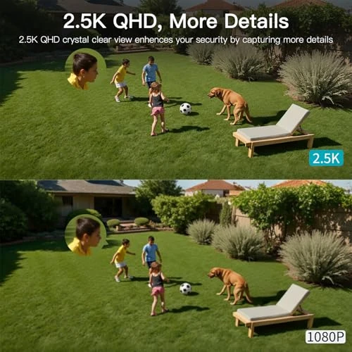 Security Camera Outdoor 2.5K with Color Night Vision — Outdoor Security Cameras, VIMTAG