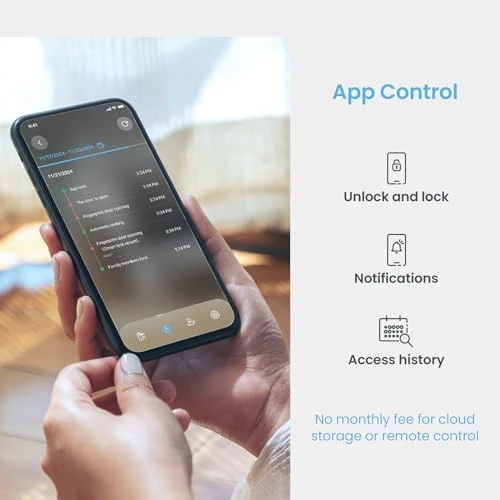 Smart Lock with Facial Recognition and Fingerprint Keyless Entry — Deadbolts, Lockly