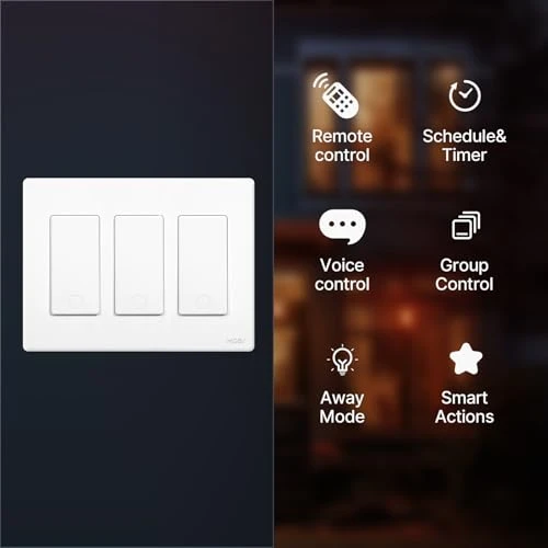 Smart Single Pole Light Switch — Dimmer Switches, MOES