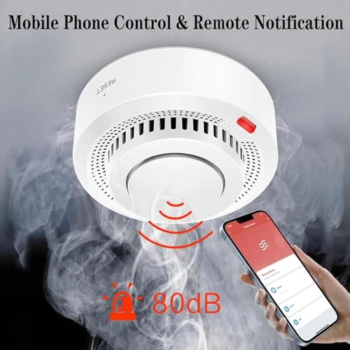 Smart Smoke Detector Fire Alarm — Smoke & CO Detectors, Gaoducash