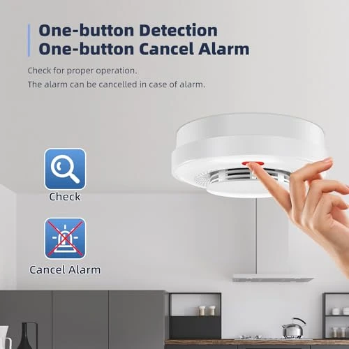 Smart Smoke Detector Fire Alarm — Smoke & CO Detectors, Gaoducash