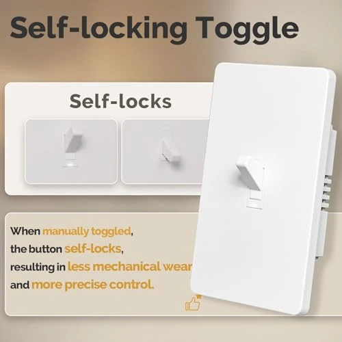 Smart Toggle Light Switch — Dimmer Switches, MOES