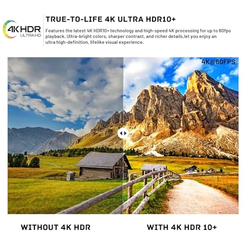 Smart TV Box with Ultra 4K HDR and Voice Remote — Streaming Devices, Kinhank