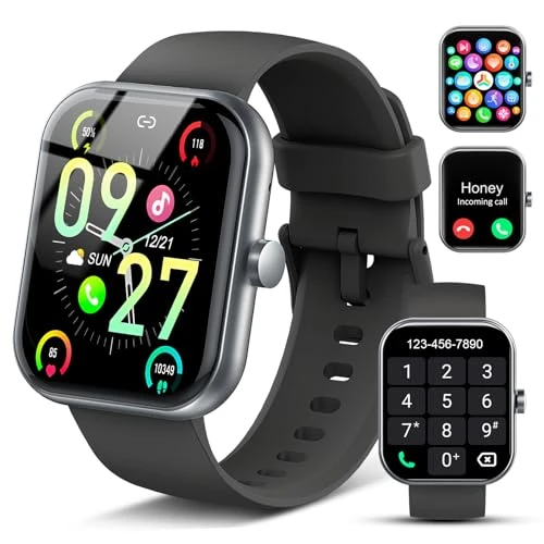 Smart Watch with Bluetooth Calling and Fitness Tracking — Smartwatches, Coucur