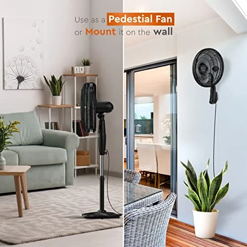 Smart WiFi Oscillating Stand Fan — Stand Fans, Comfort Zone