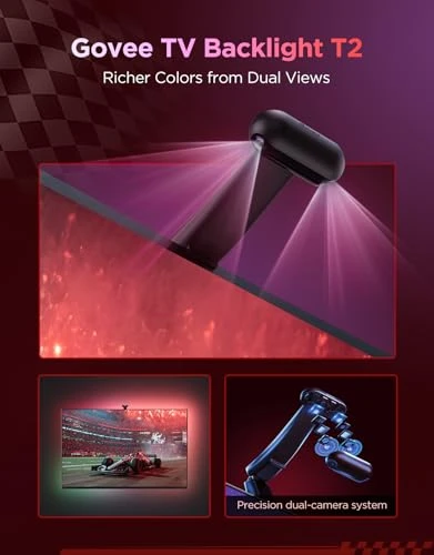 TV LED Backlight Strip with Dual Cameras — LED & LCD TVs, Govee