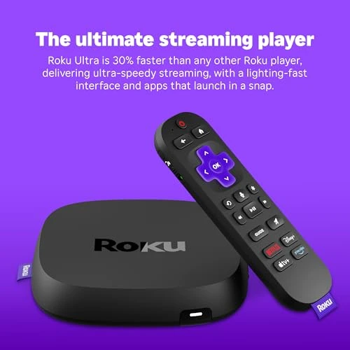 Ultra 2024 Streaming Device — Ultra HD Media Players, Roku