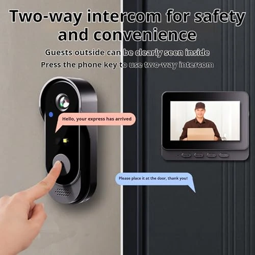 Video Doorbell with Monitor — Cameras & Monitors, Generic
