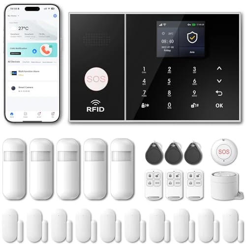 WiFi Home Alarm Security System — Smart Home Security, PGST