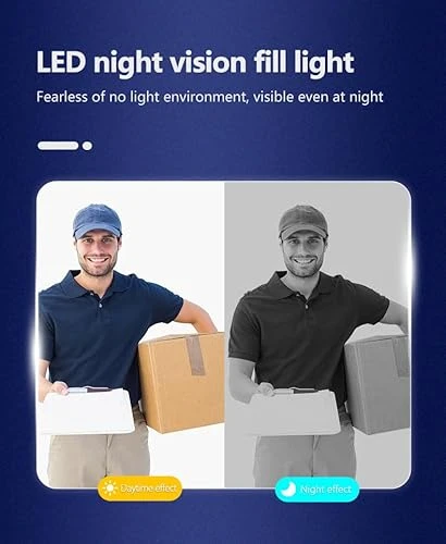 Wireless Doorbell Camera with Screen — Security Cameras, Winnes