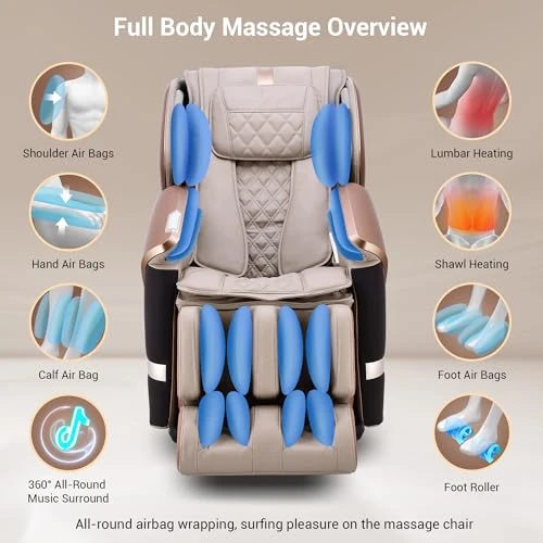 4D Massage Chair for Full Body — Back Relief Solutions, MYNTA