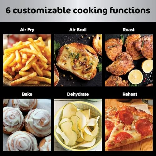 6-in-1 FlexBasket Air Fryer with 7-QT MegaZone and Basket Divider — Air Fryers, Ninja