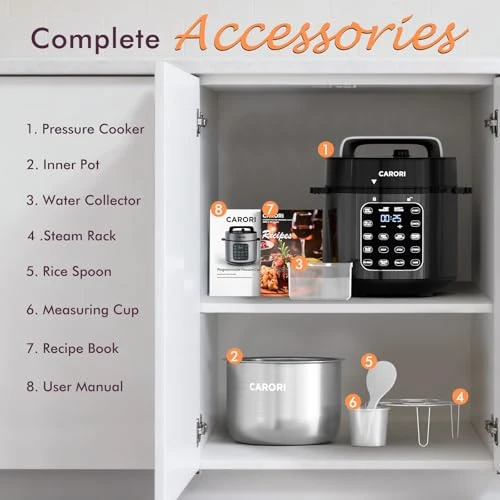Electric Pressure Cooker — Electric Pressure Cookers, Carori