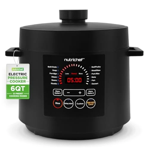 Electric Pressure Cooker — Electric Pressure Cookers, NutriChef