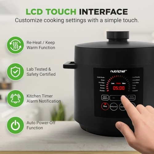 Electric Pressure Cooker — Electric Pressure Cookers, NutriChef