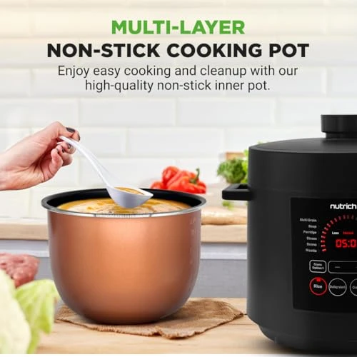 Electric Pressure Cooker — Electric Pressure Cookers, NutriChef