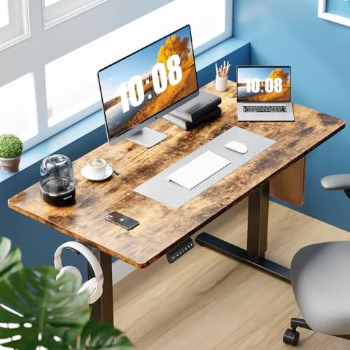 Electric Standing Desk Adjustable Height — Monitor Stands, Sweetcrispy