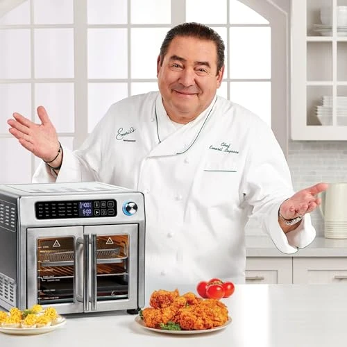 Extra Large French Door Air Fryer Toaster Oven Combo — Toaster Ovens, Emeril Lagasse
