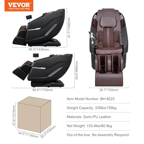 Full Body Massage Chair — Beds & Tables, VEVOR