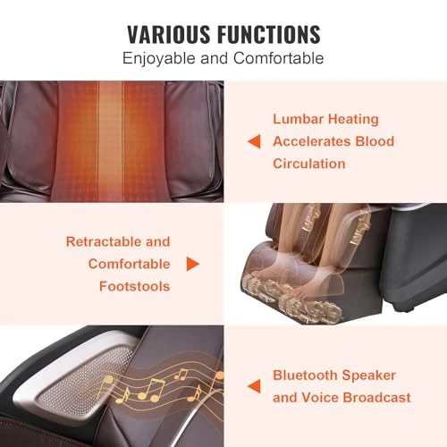 Full Body Massage Chair — Beds & Tables, VEVOR