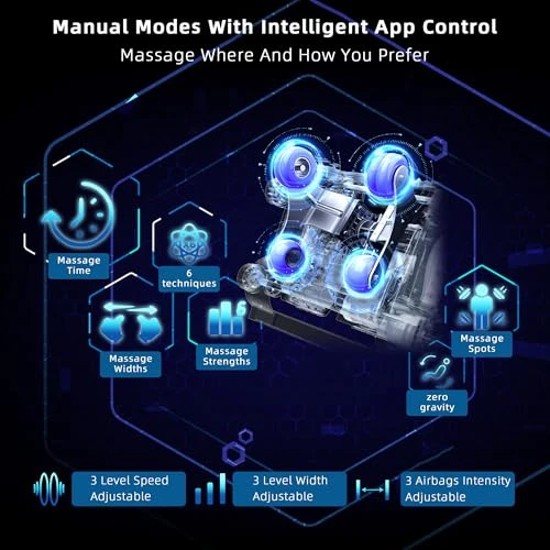 Massage Chair, Full Body Zero Gravity Recliner — Beds & Tables, MYTHIA